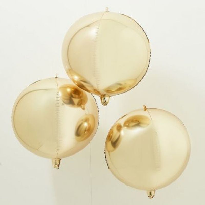 Klotballonger - Guld