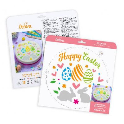 Stencil - Happy Easter 