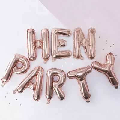Folieballong - Team Bride - Hen Party