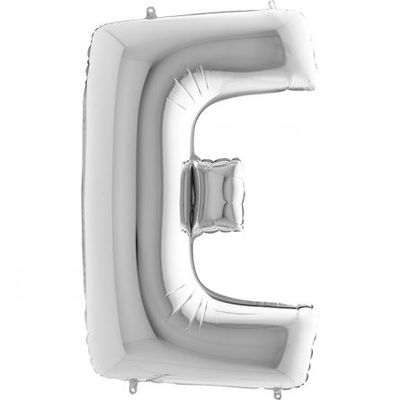Bokstavsballong - Silver - 100 cm