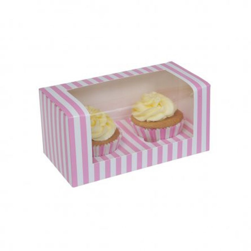 Rosa cupcakes boxar - 2st - House of Marie