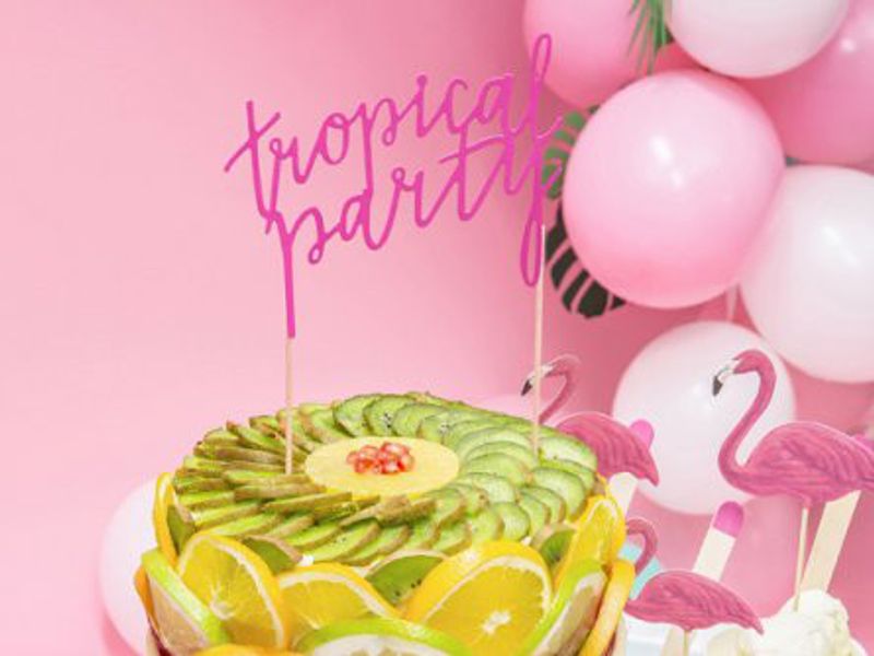 Cake topper - Aloha