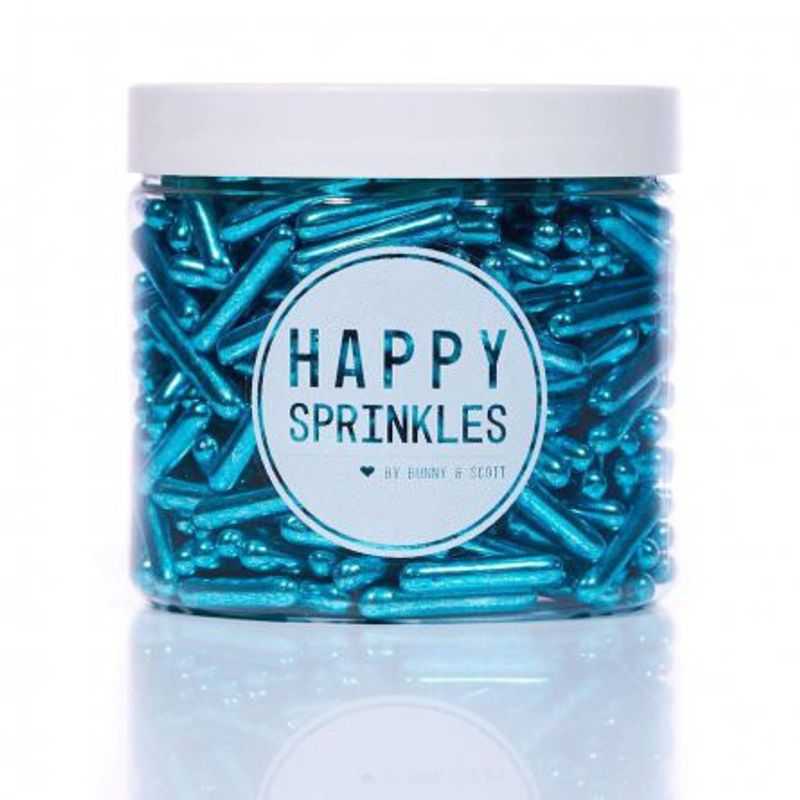 Happy Sprinkles - Strössel - Blue Rods - 90g