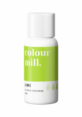 Ätbar färg - Colour Mill - Lime - 20ml