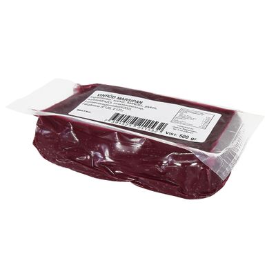 Marsipan - Vinröd 500gr