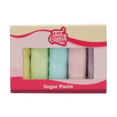 Sugarpaste - Mixpack - Pastell - FunCakes