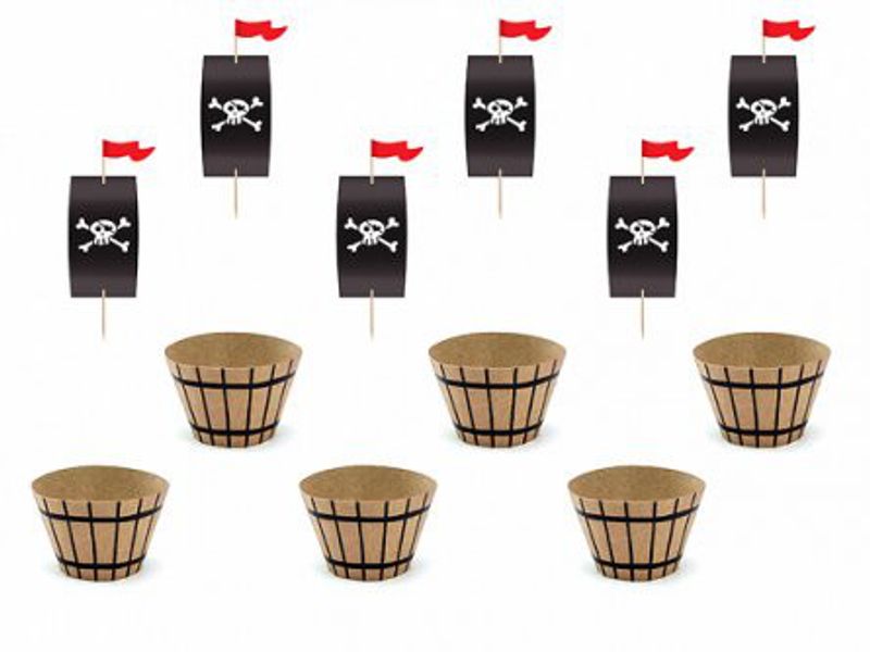 Cupcake kit - Pirates