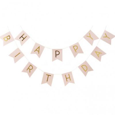 Vimpel - Happy Birthday - Pastel Perfection