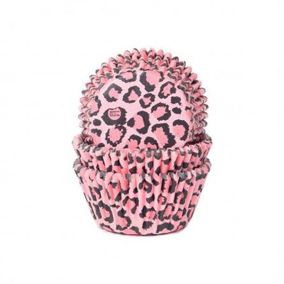 Muffinfsformar - Rosa - Leopard 