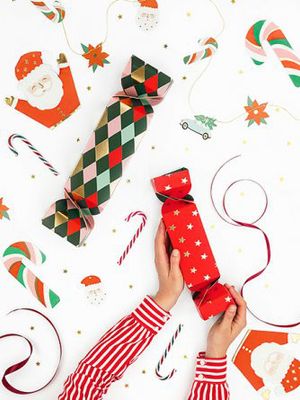 Tags - Jultomte, bil mm - 12pack