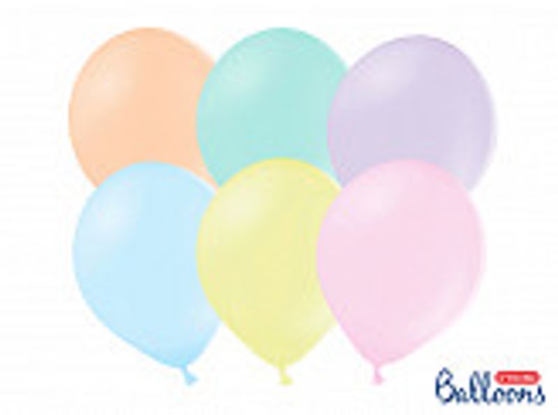 Ballonger - Pastellmix - 27cm - 100pack