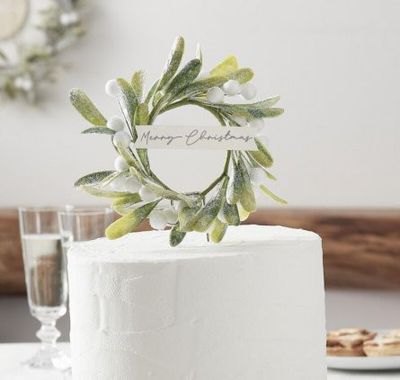 Cake Topper - Julmistel