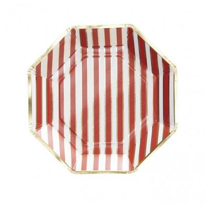 Papptallrikar - Stripes