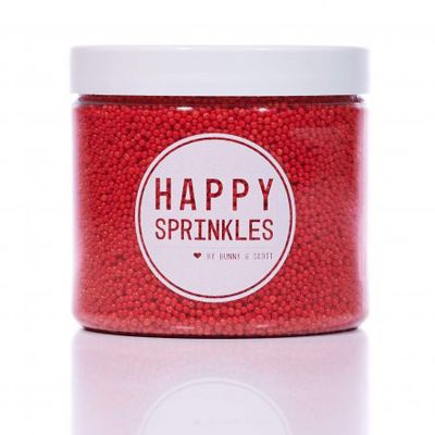 Happy Sprinkles - Strössel - Red Simplicity - 90g