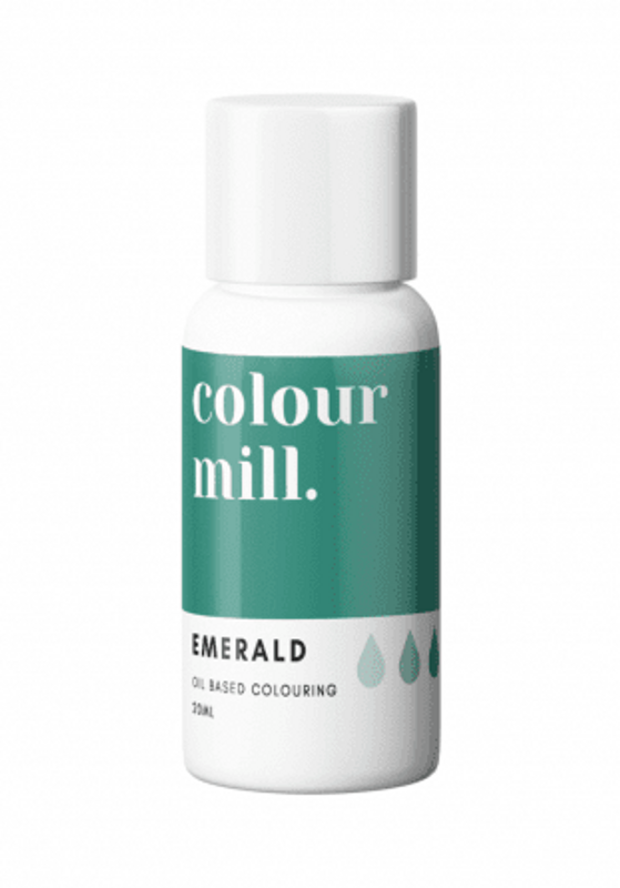 Ätbar färg - Colour Mill - Emerald - 20ml