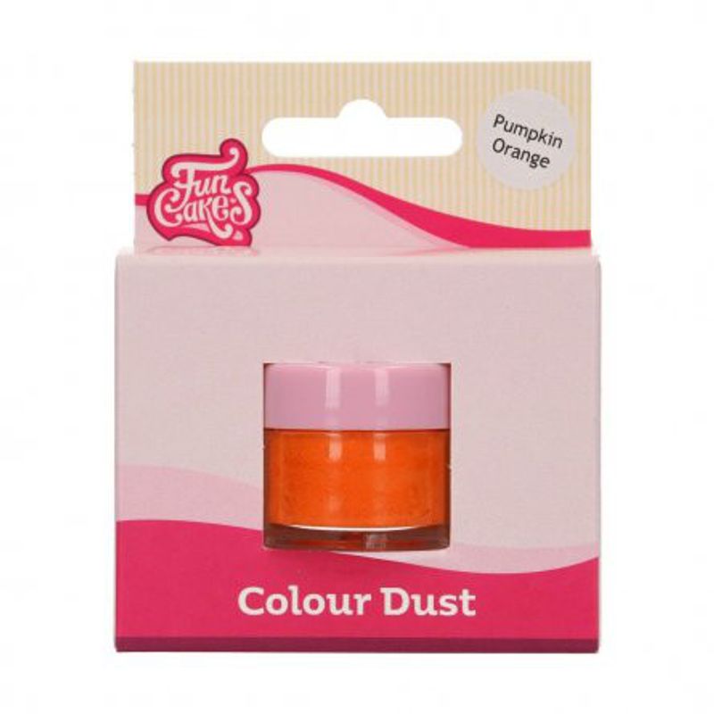 Färgpulver - Colour Dust - Pumpkin Orange - FunCakes