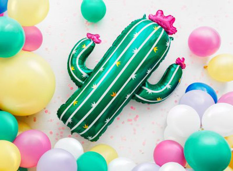 Folieballong - Kaktus