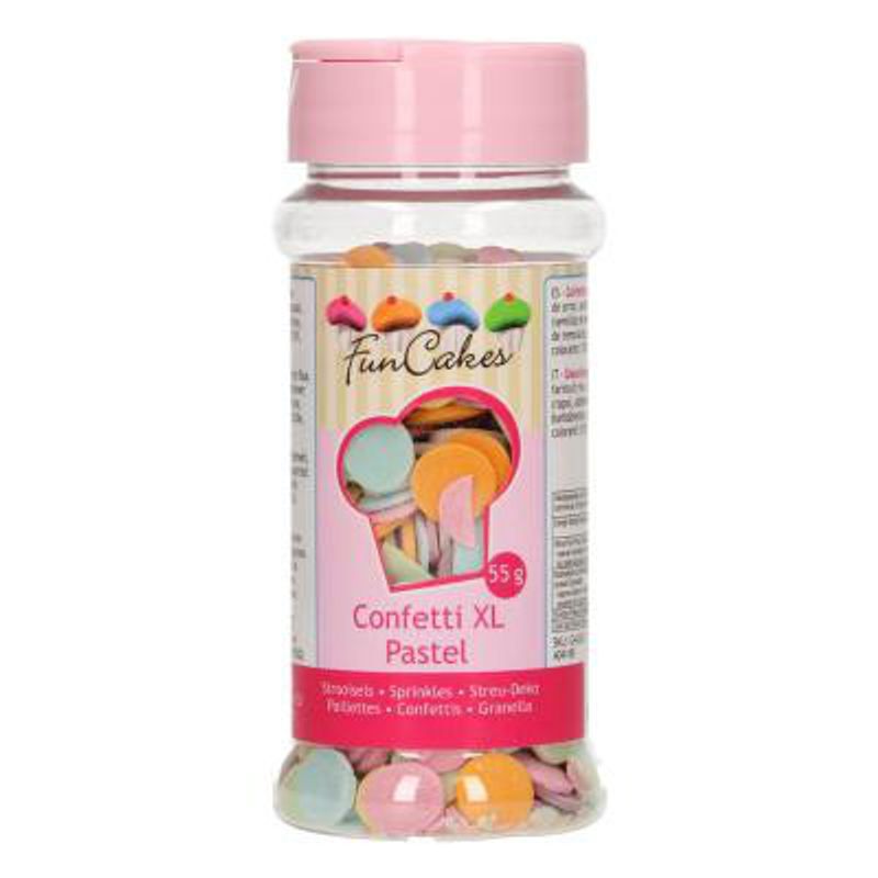 Strössel - Confetti - Pastell XL - FunCakes