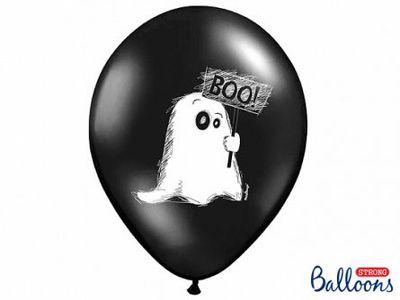 Ballonger - Boo - Orange/Svarta