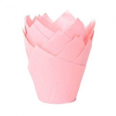 Muffinsform Tulip - Ljusrosa - 36pack - House of Marie