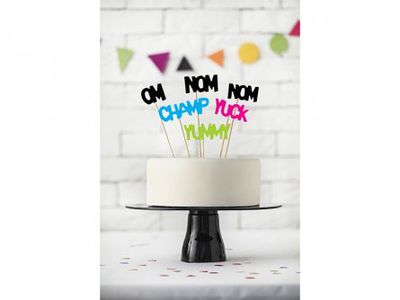 Cake toppers - Monster Party