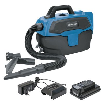 Schneider Våt- och torrdammsugare batteri, 7,5L