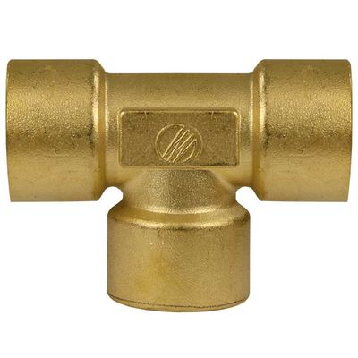 T-rör Brass 350bar R+M 3/8":3/8"