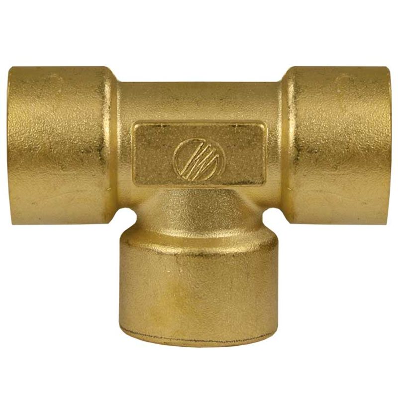 T-rör Brass 350bar R+M 3/8":3/8"