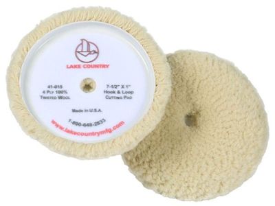 LC Wool Pad Curved Twisted 3"