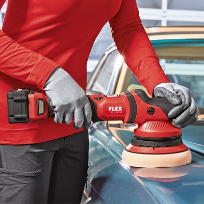 Orange Tufted Foam Light Cutting Pad 7,5"