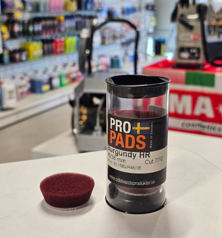 Propad Burgundy 45/35 x 15mm 5-p