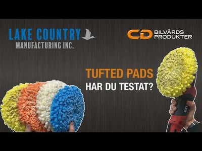 Blue Tufted Foam Finishing Pad 7,5"