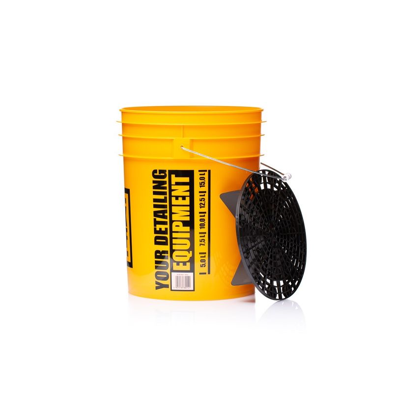 Work Stuff Yellow Wash Bucket 20L + Separator