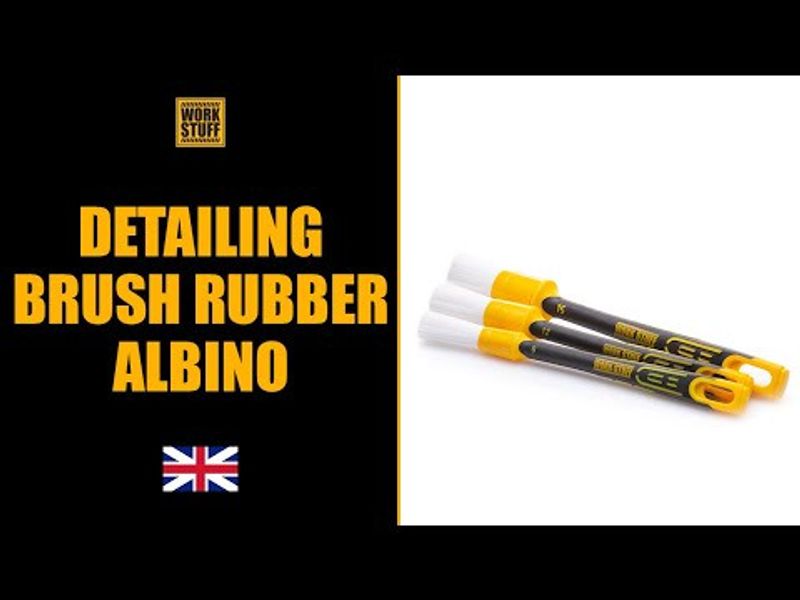 Detailing Brush RUBBER ALBINO 16mm