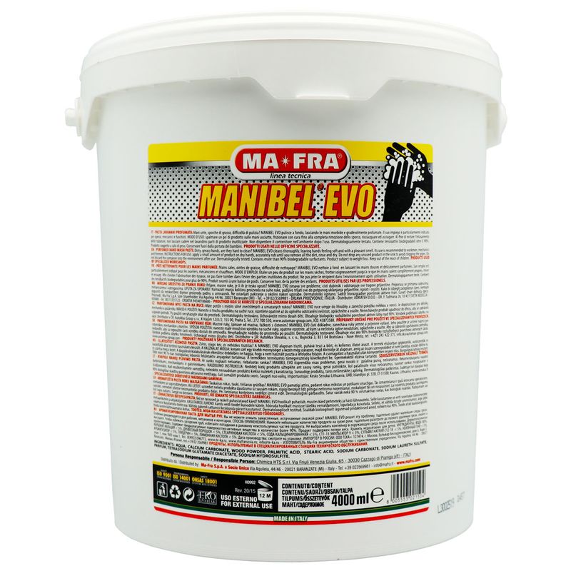 Manibel Evo Hands Cleaner 4000ml