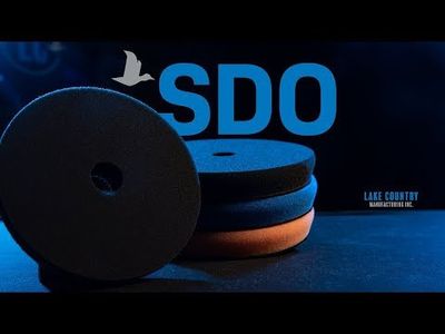 SDO 6.5" Orange Polishing Pad