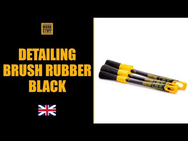 Detailing Brush RUBBER BLACK 30mm