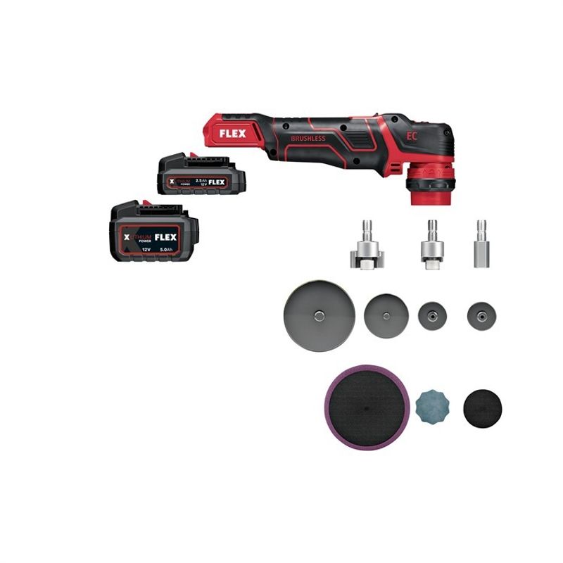Flex Batteripolermaskin PXE80 12-EC Set 12V Box