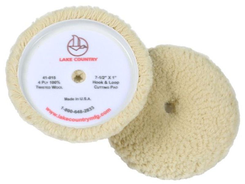 LC Wool Pad Curved Twisted 6,5"