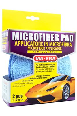 Mafra Microfiber Applicator Pad Blue 2-p