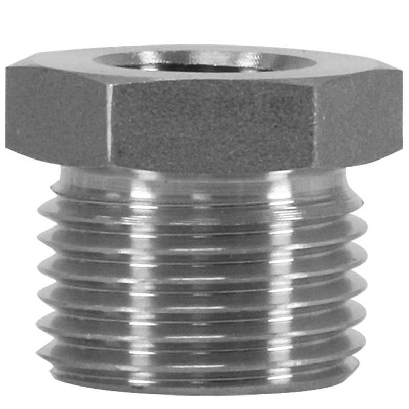 Reduceringsnippel ST-510 STAINLESS STEEL 3/8"-1/2"