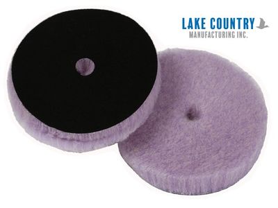 LC Purple Foamed Wool Pad 6"