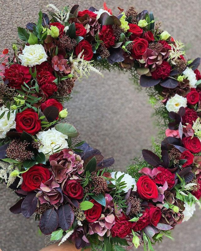 Floristens begravningskrans