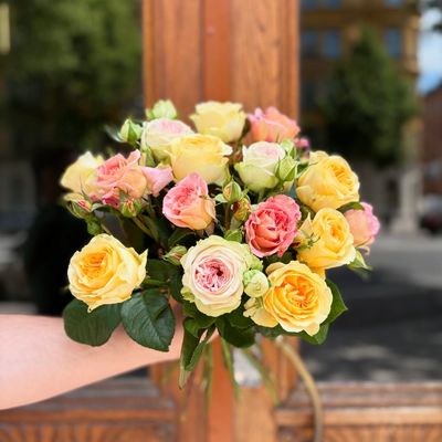 Floristens rosbukett