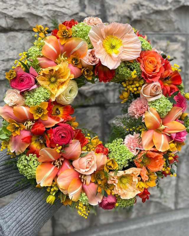 Floristens begravningskrans