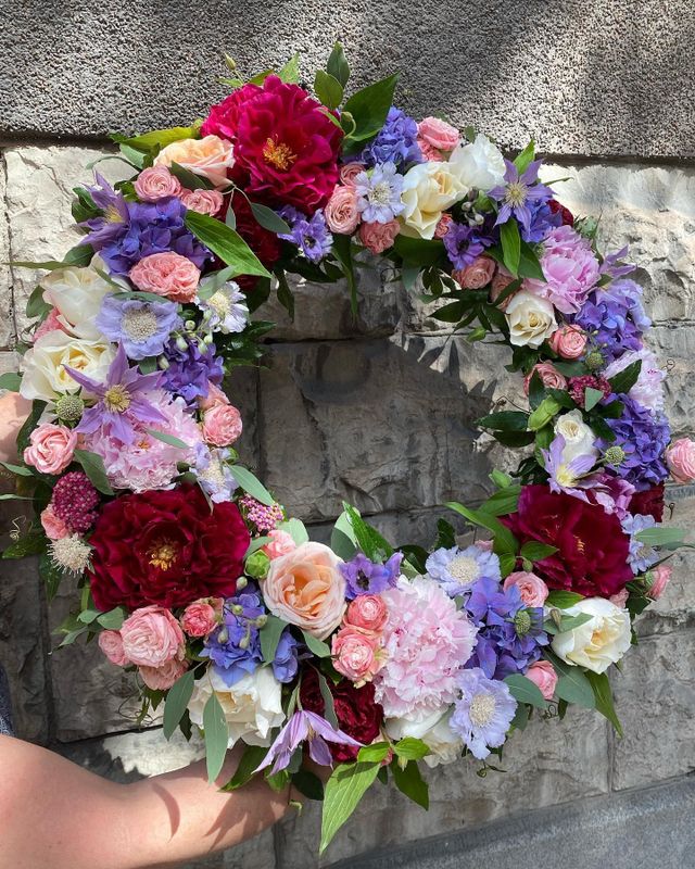 Floristens begravningskrans