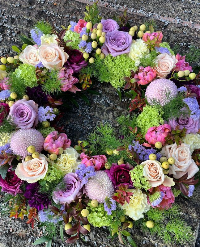 Floristens begravningskrans
