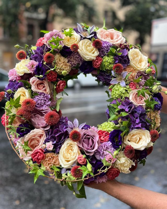 Floristens begravningskrans