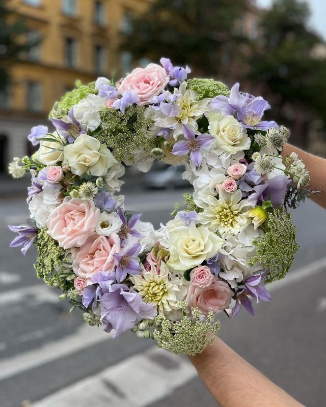 Floristens begravningskrans