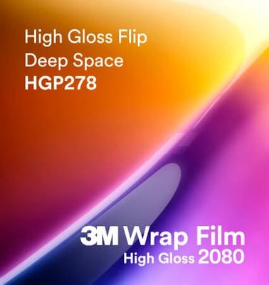 3M 2080-HGP278 High Gloss Flip Deep Space Vinyl